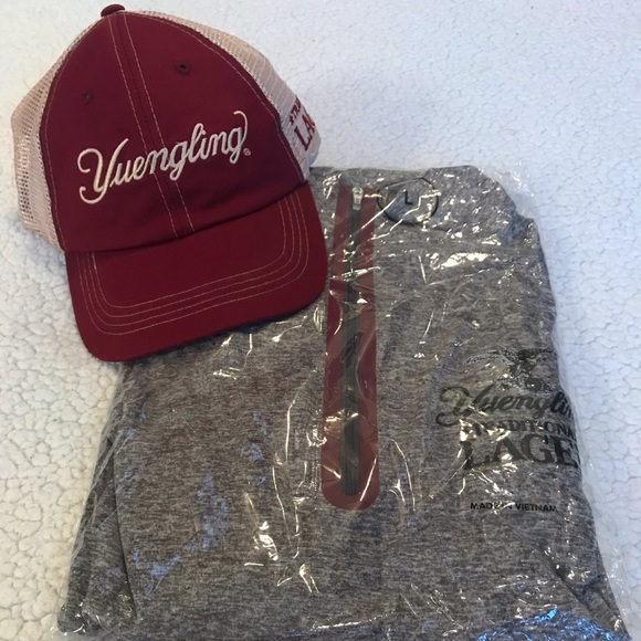 🦅YENGLING🍺Lager Performance Pullover & Hat-L-NWT - Picture 8 of 8